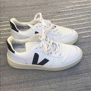 Veja V-10 Leather Sneakers